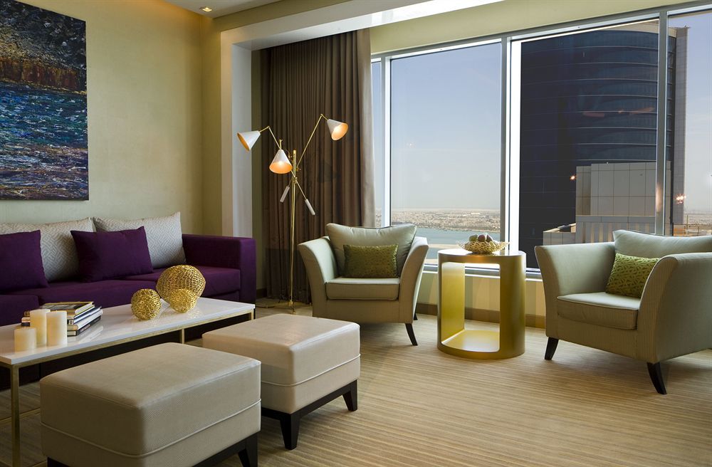The Domain Bahrain Hotel And Spa - Adults Friendly 16 Years Plus Manáma Kültér fotó A living room at the Ritz-Carlton, DIFC